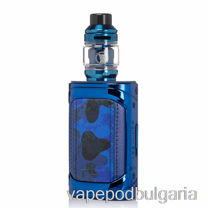 Vape Течности Geek Vape T200 Aegis Touch Starter Kit Navy Blue